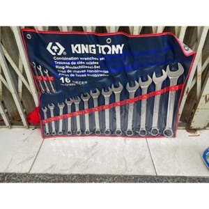 Bộ cờ lê vòng miệng 16 chi tiết Kingtony 1216SR