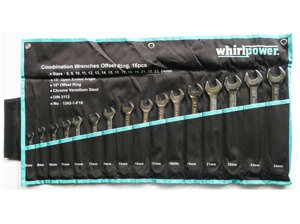 Bộ cờ lê vòng miệng 16 chi tiết Whirlpower 1242-1-F16 (8 - 24mm)