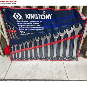 Bộ cờ lê vòng miệng 16 chi tiết Kingtony 1216SR
