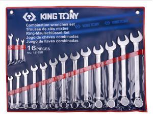 Bộ cờ lê vòng miệng 16 chi tiết Kingtony 1216SR