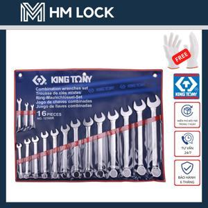 Bộ cờ lê vòng miệng 16 chi tiết Kingtony 1216SR