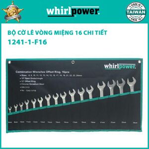 Bộ cờ lê vòng miệng 16 chi tiết Whirlpower 1242-1-F16 (8 - 24mm)