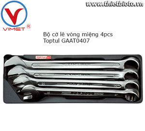 Bộ cờ lê vòng miệng 4 món Toptul GAAT0407