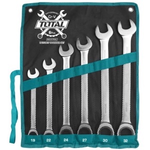 Bộ cờ lê vòng miệng 6 chi tiết Total THT102RK061 19-32mm
