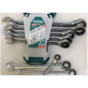 Bộ cờ lê vòng miệng 8 chi tiết Total THT102RK086, 8-19mm