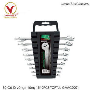 Bộ cờ lê vòng miệng 9 món Toptul GAAC0901