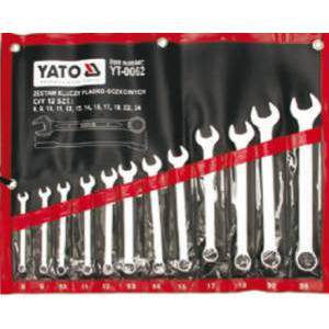 Bộ cờ lê vòng miệng hệ mét 8 - 24 mm Yato YT-0062