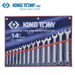 Bộ cờ lê vòng miệng hệ mét Kingtony 1214MR01, 14 cái 10-32mm