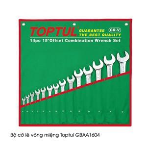 Bộ cờ lê vòng miệng TOPTUL GBAA1604