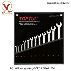 Bộ cờ lê vòng miệng Toptul GPAA1404 - 14 món