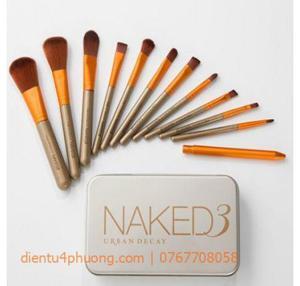 Bộ cọ trang điểm 12 cây NAKED 3