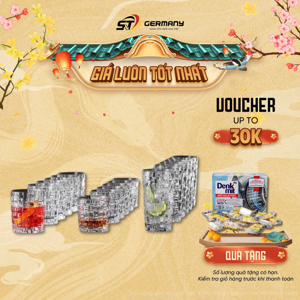 Bộ cốc pha lê 18 chiếc Nachtmann Bossa Nova