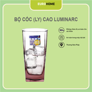 Bộ cốc thủy tinh Luminarc Sterling J5387 330ml