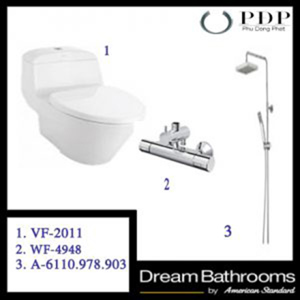 Bộ Combo American VF-2011+A-6110.978.904+WF-4948