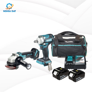 Bộ combo dùng pin 18V Makita DLX2406TX1