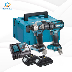 Bộ combo dùng pin 18V Makita DLX2414AJ