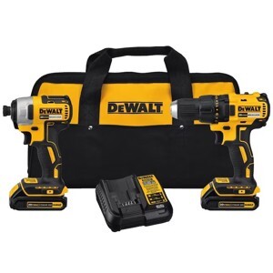 Bộ combo máy khoan vặn vít pin 20V Dewalt DCK277M2