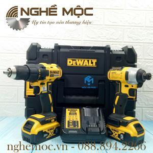 Bộ combo máy khoan vặn vít pin 20V Dewalt DCK277P2