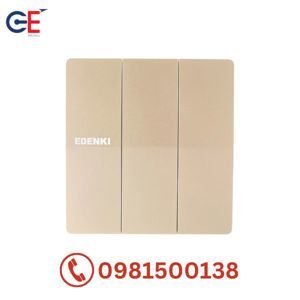 Bộ công tắc ba 1 chiều Edenki EE-103-G