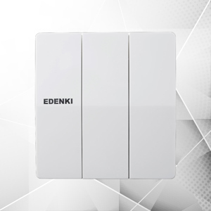 Bộ công tắc ba 1 chiều Edenki EE-103