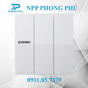 Bộ công tắc ba 1 chiều Edenki EE-103