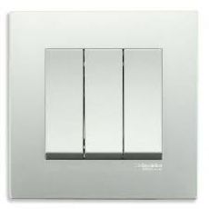 Bộ công tắc ba 1 chiều Schneider KB33-1-WE