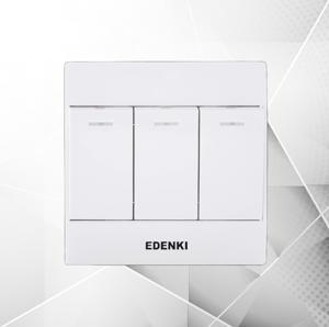 Bộ công tắc ba 2 chiều Edenki EC-203