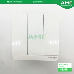 Bộ công tắc ba 2 chiều Schneide E8333L2LED-WD