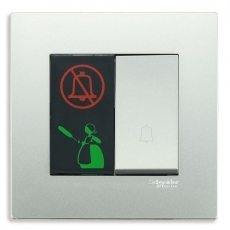 Bộ công tắc chuông “Không làm phiền” Schneider KB31BD_C_AS