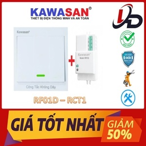 Bộ công tắc điều khiển từ xa Kawa RF01D-RCT1