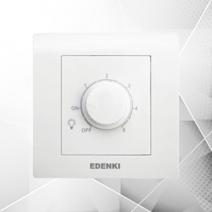 Bộ công tắc dimmer 630W Edenki EC-D630