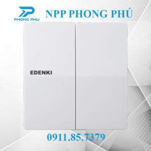 Bộ công tắc đôi 1 chiều Edenki EE-102