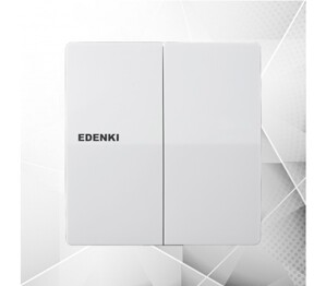 Bộ công tắc đôi 1 chiều Edenki EE-102