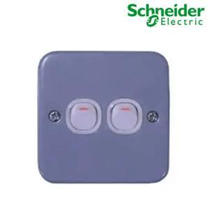 Bộ công tắc đôi 1 chiều Zencelo Schneider ESM32_1_2AR