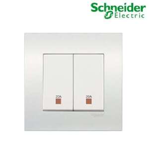 Bộ công tắc đôi 2 cực Schneider KB32D20NE