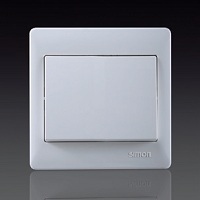 Bộ công tắc đơn 1 chiều chuẩn Vuông Simon 50 51011B