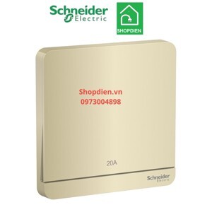 Bộ công tắc đơn 2 cực 20A Schneider E8331D20N_WG