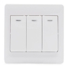 Bộ công tắc nút nhấn ba có đèn Led Simon 51033BF