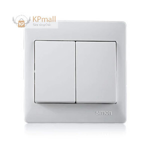 Bộ công tắc nút nhấn đôi Simon 51021BF