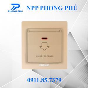 Bộ công tắc thẻ từ 16A Edenki EE-KC-G