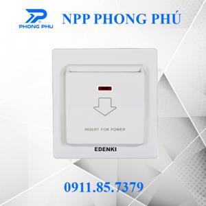 Bộ công tắc thẻ từ 16A Edenki EE-KC