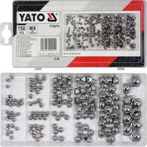 Bộ đai ốc không gỉ tổng hợp 150 chi tiết Yato YT-06775