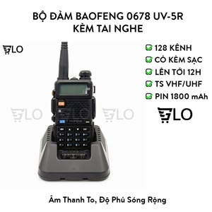 Bộ đàm Baofeng 0678