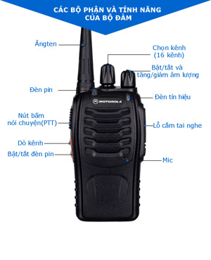 Bộ đàm Motorola MT-960