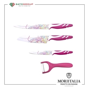 Bộ dao 3 món kèm dao bào Fiore Moriitalia MS-04-28PL