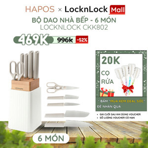 Bộ Dao 6 Món Lock&Lock CKK802