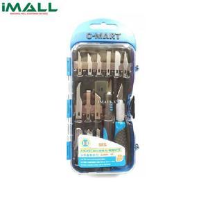 Bộ dao đa năng 14 chi tiết C-Mart A0301