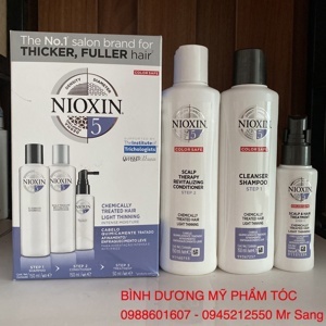 Bộ dầu gội chống rụng tóc Nioxin System 5 - 150ml