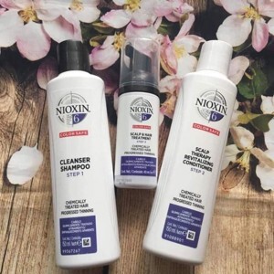 Bộ dầu gội đặc trị rụng tóc Nioxin System 6 - 150ml, chuyên sâu cho sợi tóc cứng