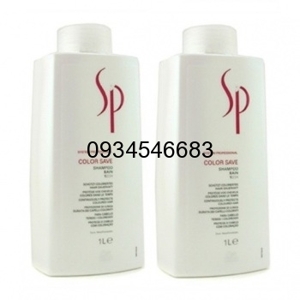 Bộ dầu gội giữ màu tóc nhuộm Wella SP Color Save Shampoo - 1000ml